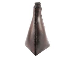 Picture of Leather Triangular Flask