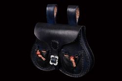 Picture of 'Ballock' Style Leather Belt Pouch